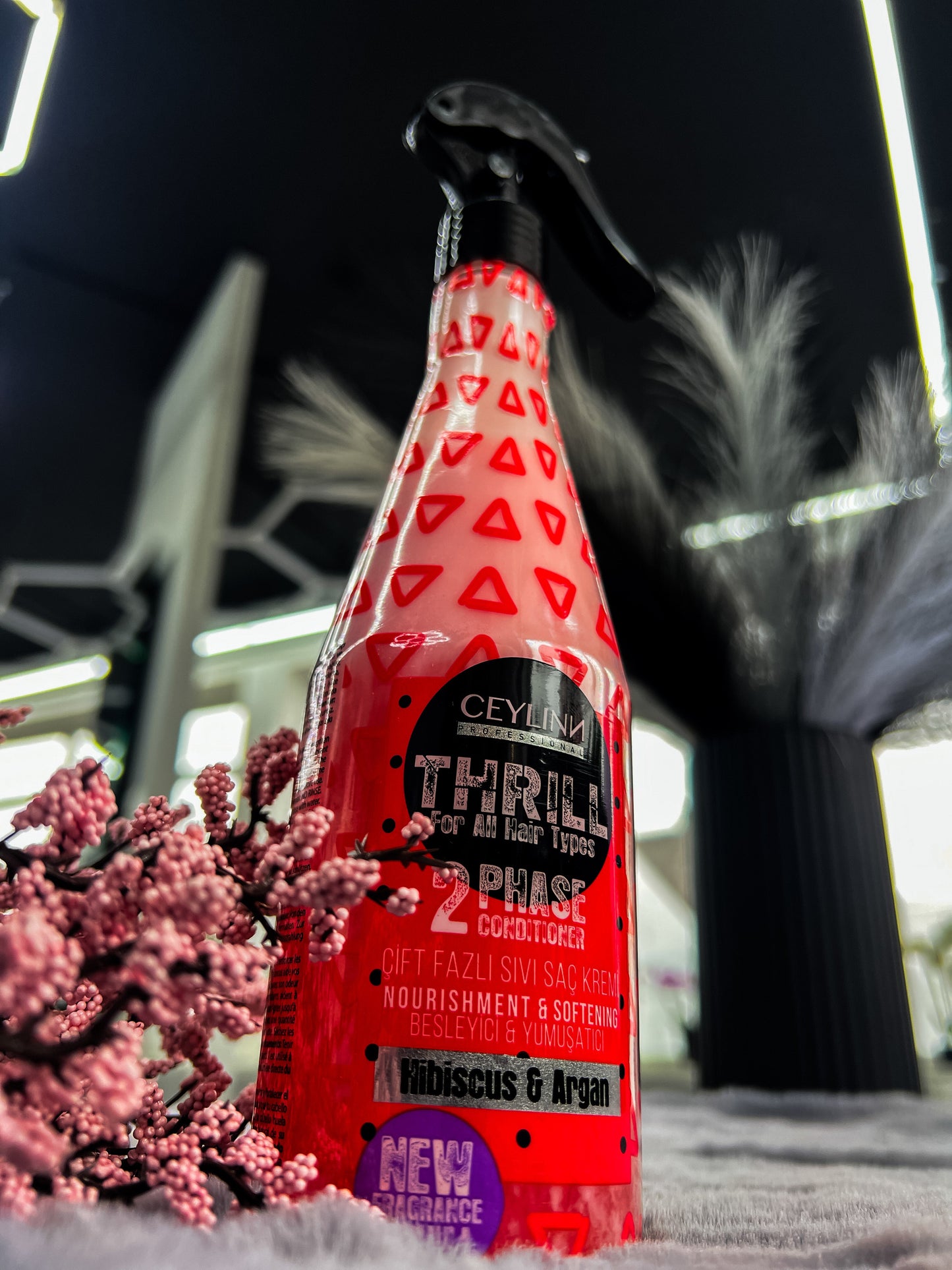 Ceylinn Thrill 2 Phase Conditioner Spray 400ml (Hibiskus & Argan)