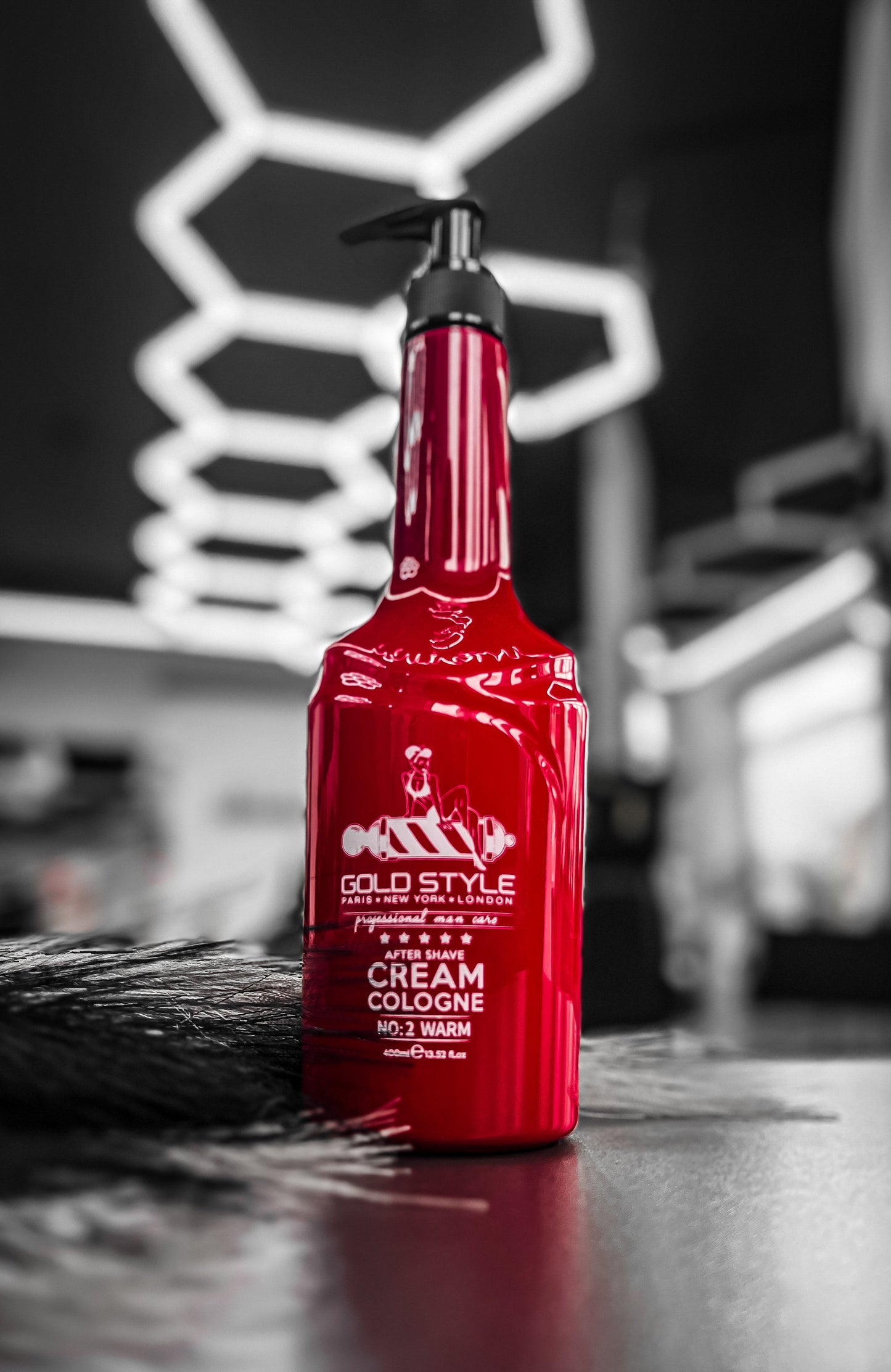 Gold Style Aftershave Cream Cologne No.2 (Red) (400 ml)
