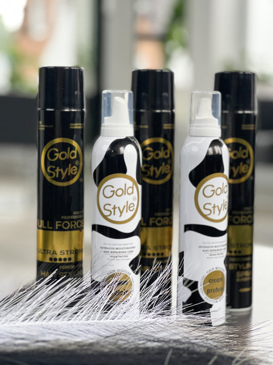 Gold Style Milk Protein Hair Mousse (300 ml)