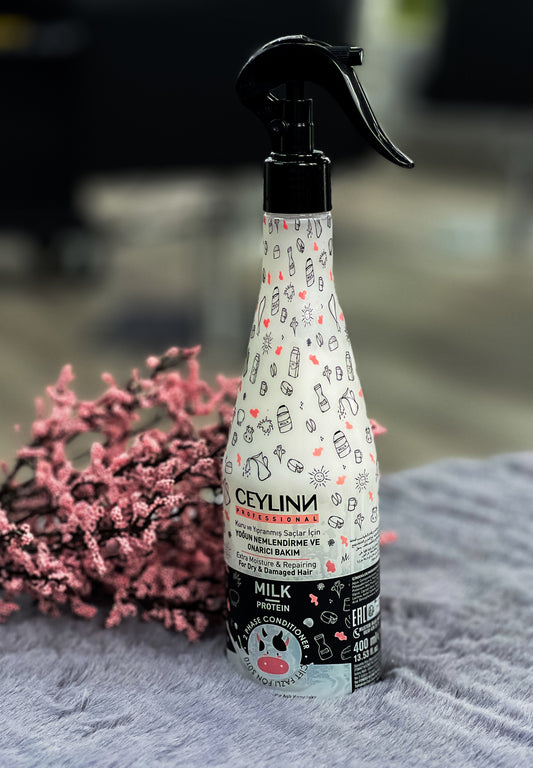 Ceylinn Thrill 2 Phase Conditioner Spray 400ml (Milk Protein)