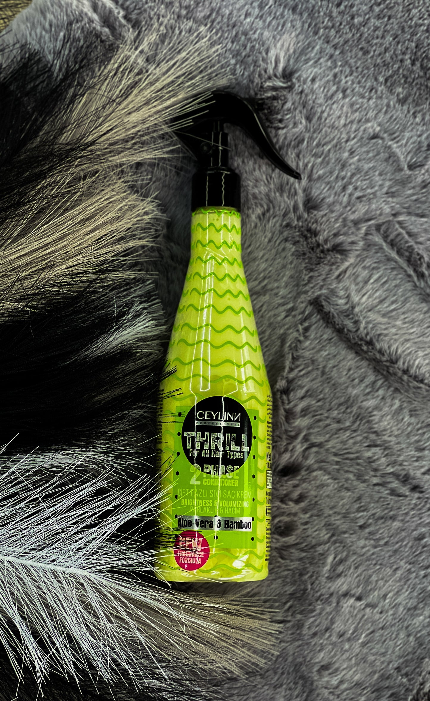 Ceylinn Thrill 2 Phase Conditioner Spray 400ml (Aloe Vera & Bamboo)