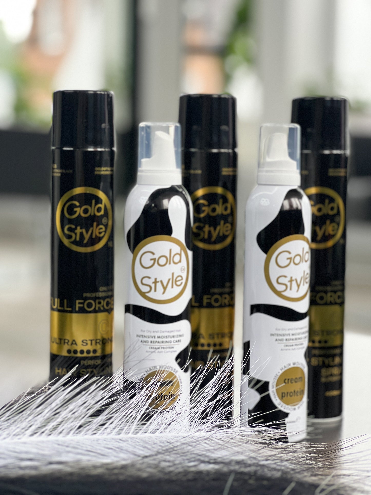 Gold Style Milk Protein Hair Mousse (300 ml)