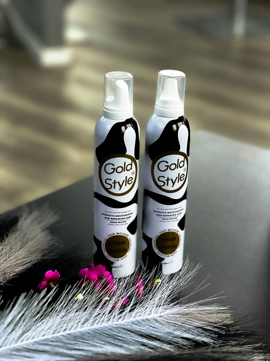 Gold Style Milk Protein Hair Mousse (300 ml)